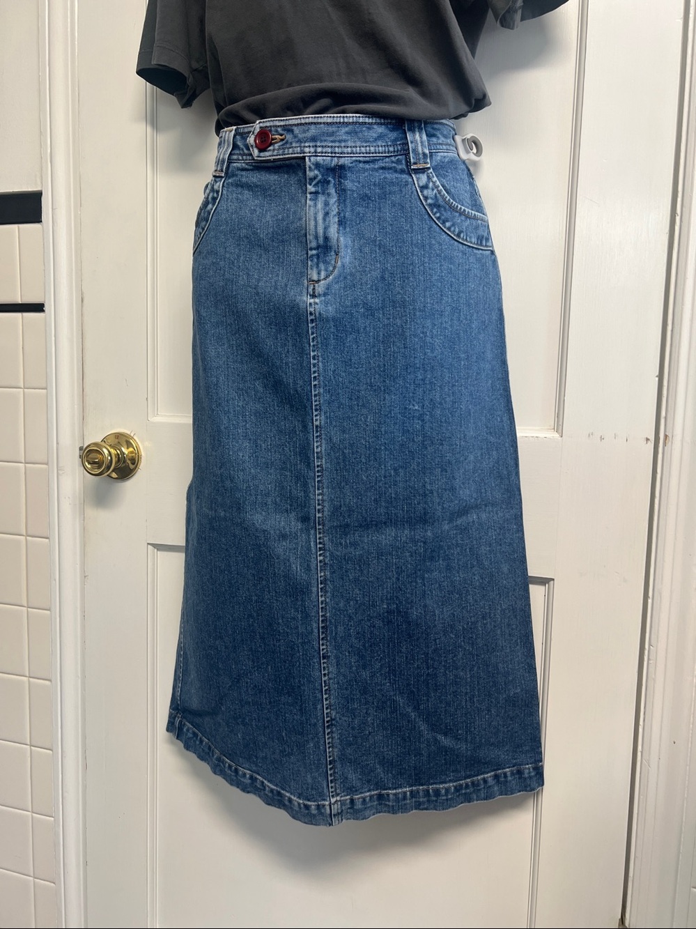 Sonoma Denim Skirt 100% cotton ladies 10P